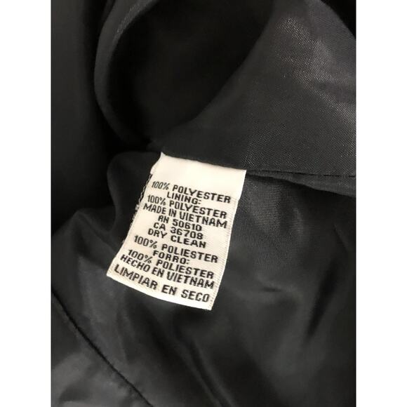 Le Suit Essentials Women Jacket 3 Buttons Front Office Siren Preppy Size 12P - Picture 8 of 11